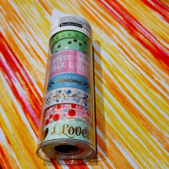 Recollections Other - BARELY USED 8 RECOLLECTIONS WASHI TAPE